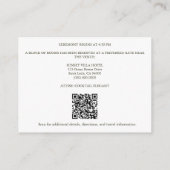 Coast Watercolor Sunset Mediterranean Details Informatiekaartje (Achterkant)