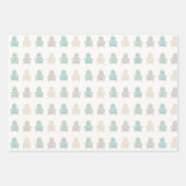 Coastal Adirondack Stoelen Lake House Beach House Inpakpapier Vel (Voorkant 3)