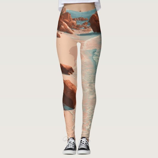 Coastal Adventure Summer Leggings (Voorkant)