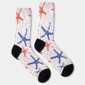 Coastal Americana Starfish Sokken (Rechts)