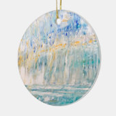 Coastal Art Ceramic Ornament (Links)