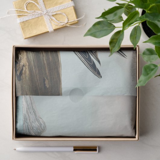 coastal audobon sanderling gulls tissue paper tissuepapier (Geschenk)