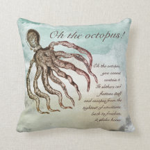 Coastal Beach House Octopus Quote