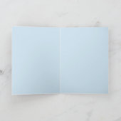 Coastal Beach Ocean Scene met zeilboot Kaart (Binnen)