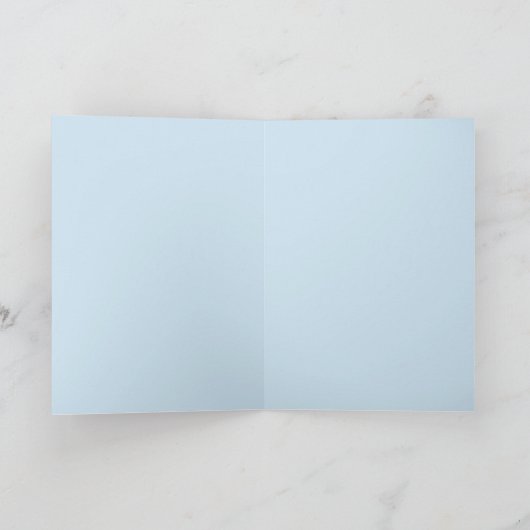 Coastal Beach Ocean Scene met zeilboot Kaart (Binnen)