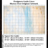 Coastal Beach Scene Background FG7 Decoupage Tissuepapier