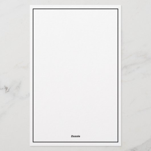 Coastal Black Palmetto Palm Tree Personalized Briefpapier (Achterkant)