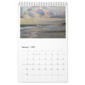 Coastal Bliss Photo Calendar Kalender (Feb 2027)