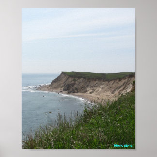 Coastal Block Island, Rhode Island Poster