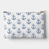 Coastal Blue Anchor Toilettas | zeevaart Etui (Achterkant)