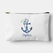 Coastal Blue Anchor Toilettas | zeevaart Etui (Voorkant)