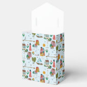 Coastal Blue Baby shower Bedankt Bedankdoosjes (Geopend)