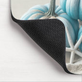 Coastal Blue Beach Pumpkins Muismat (Hoek)