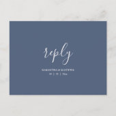 Coastal Blue Crab Waterverf RSVP Briefkaart (Voorkant)