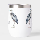 Coastal Blue Heron Bird gepersonaliseerd (Rechts)