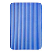 Coastal Blue Striped Badmat – Zacht & Absorberend (Voorkant Verticaal)