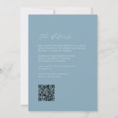 Coastal Blue Waterverf Fish Alles in een bruiloft Kaart (Achterkant)