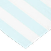 Coastal Boho Soft Blue Pastel Stripes Pattern Tafelkleed (Gekanteld)