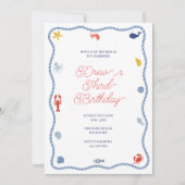 Coastal Boys Verjaardag Kaart (Voorkant)