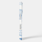 Coastal Breeze – Lichtblauw Strand Shell iPhone 16 Case-Mate iPhone Case (Achterkant / Rechts)