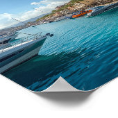 Coastal Cafes at Yacht Haven Poster (Hoek)