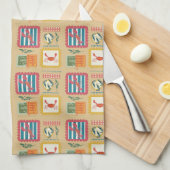 Coastal Catch Kitchen Theedoek (Quarter Fold)