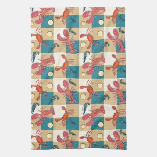 Coastal Catch Picnic Theedoek (Verticaal)