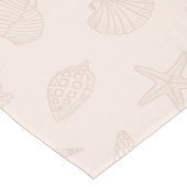 Coastal Charm Shell Pink Korte Tafelloper (Hoek)
