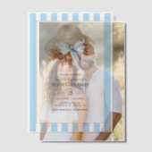 Coastal Chic Beach Club Autumn Fall Birthday Party Vellum Uitnodigingen (Offset (Koppel))