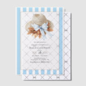 Coastal Chic Beach Club Autumn Fall Birthday Party Vellum Uitnodigingen (Offset (Uitnodiging))
