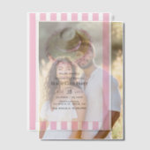 Coastal Chic Beach Club Birthday Party Vellum Uitnodigingen (Offset (Koppel))