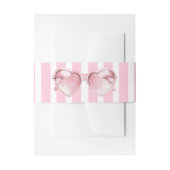 Coastal Chic Beach Club Uitnodigingen Wikkel (Voorkant Voorbeeld)