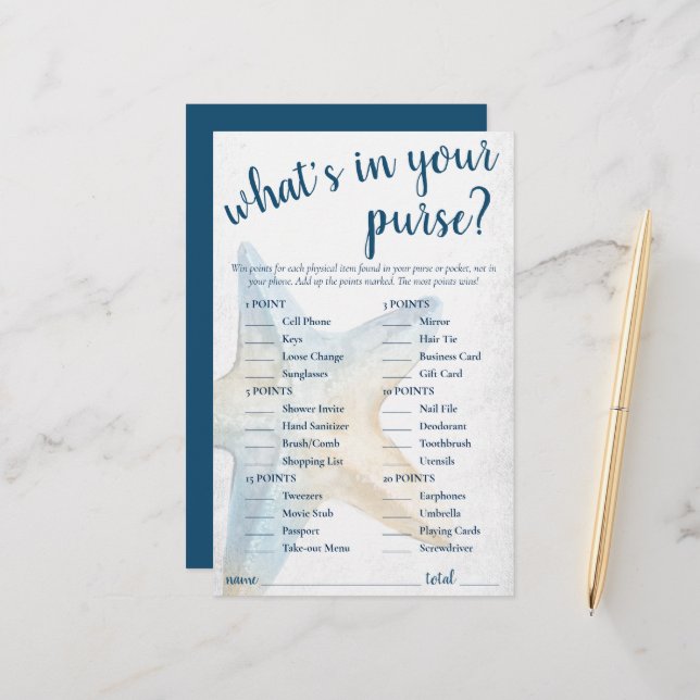 Coastal Chic | Blauwe Starvis in uw paardenspel (Voorkant / Achterkant in situ)