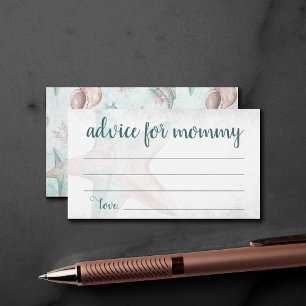 Coastal Chic Blauwgroen advies over schoeisel me Informatiekaartje