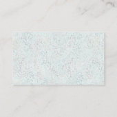 Coastal Chic | Blauwgroen Starfish Raad Foto-aanvr Informatiekaartje (Achterkant)