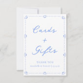 Coastal Chic Elegante Trouwen Kaarten & Geschenken (Voorkant)