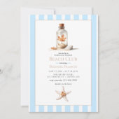 Coastal Chic Fall Beach Club Bachelorette Weekend Kaart (Voorkant)