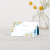 Coastal Chic | Modern koraalrif Plaatskaartje (Voorkant)