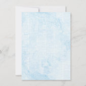 Coastal Chic | Moderne koraalrif fotobruiloft Bedankkaart (Achterkant)