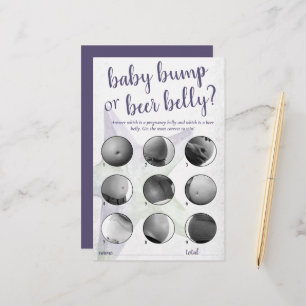 Coastal Chic   Paarse Baby schoft of beerbalspel