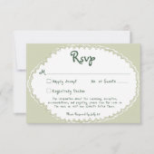 Coastal Chic Sun Palm Tree Wedding RSVP Kaartje (Voorkant)