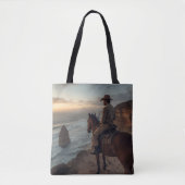 Coastal Cliff Tote Bag - Seaside Western Design (Voorkant)