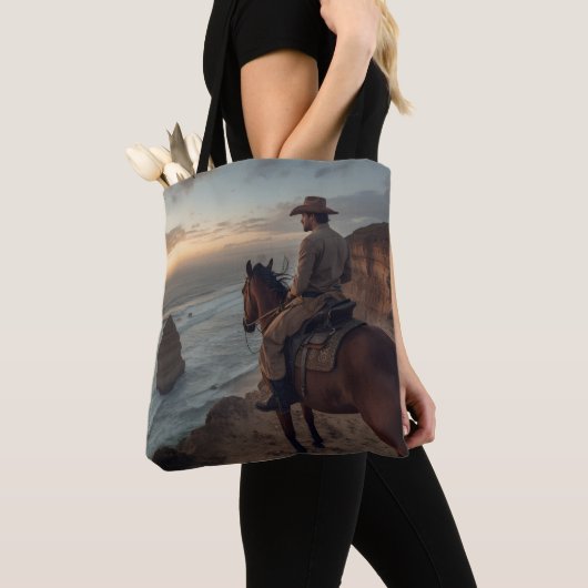 Coastal Cliff Tote Bag - Seaside Western Design (Dichtbij)