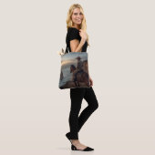 Coastal Cliff Tote Bag - Seaside Western Design (Op model)