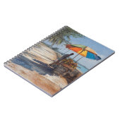 Coastal Coconut Cart Notitieboek (Linkerzijde)