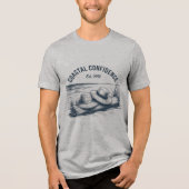 Coastal Confidence Tri-Blend Shirt (Voorkant)