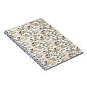 Coastal Cottage Lighthouse Pattern Notitieboek (Rechterzijde)