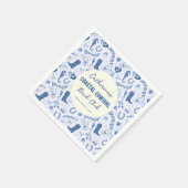 Coastal Cowgirl Bach Club Fun Pattern Servet (Hoek)