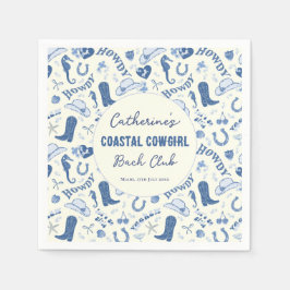 Coastal Cowgirl Bach Club Fun Pattern Servet