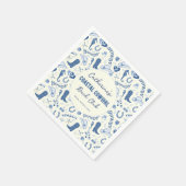 Coastal Cowgirl Bach Club Fun Pattern Servet (Hoek)